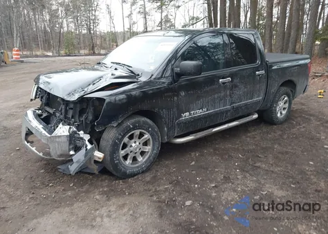 2006 Nissan Titan Se из США, поврежденный, VIN 1N6BA07A76N553595